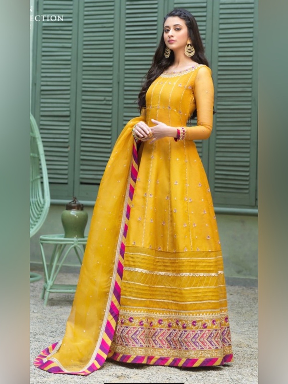 Pakistani designer suit- Asim Jofa